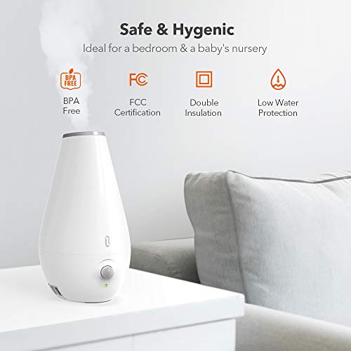 3 TaoTronics+Humidifiers+Ultrasonic+Humidifier+Space+Saving