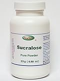 NuSci Sucralose Pure Powder 25g (0.88 oz) FCC Quality Standard, no calories, 600 times sweeter than sugar