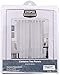 Utopia Bedding Sheer Curtains Grommet Top Voile Window Treatment 2 Panel Set - Luxurious Semi Transparent Drapes for Living Room and Bedroom (54 x 84 inches, White)
