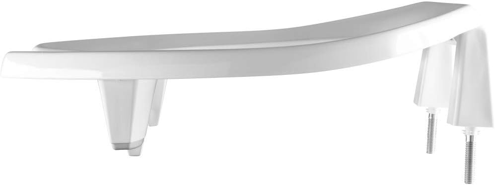 BEMIS 3L2055T 000 Medic-Aid 3" Lift Raised Open Front Plastic Toilet Seat, ROUND, Long Lasting Solid Plastic, White: Home Improvement