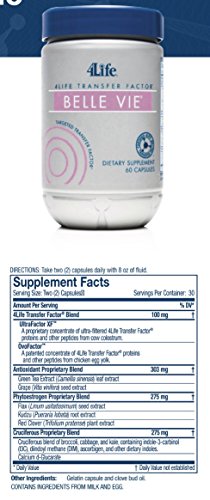 4Life Transfer Factor Belle Vie By 4Life - 60 Ct/Bottle