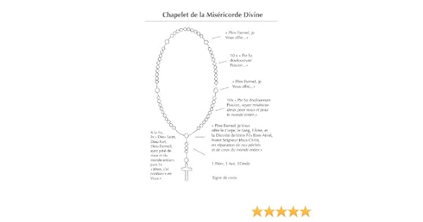 Chapelet De La Misericorde Divine Cuisine Maison Objets De Ceremonie