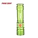 PROBE SHINY USB LED Rechargeable Flashlight ,Tuscom Waterproof Adjustable LED Zoom 3000LM MINI Portable Flashlight (Green)