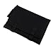ilovebaby Diaper Changing Pad Clutch, Portable Diaper Changing Mat for Baby, Easy to Use for Camping, Travel, Shopping (Black)