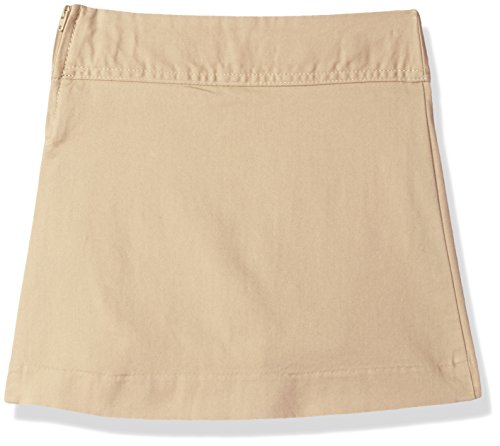 The Children's Place girls Uniform Pleated Skort Skirt, Sandy, 6 Plus