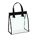 Clear Work Tote Lunch Bags See Through Lunch Bag Transparent Tote Bag For Men and Women or Clear Lunch Box