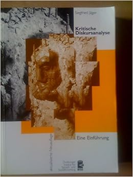Kritische Diskursanalyse Eine Einführung Amazonde - 