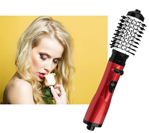 2 in 1 Constant Temperature Hot Air Comb Automatic Curling Comb Professional Hair Dryer Comb Big Curly Hair Perm,Hair Dryer & Styler/Styling Brush (Best Hair Straightener For Curly Hair India)