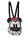 2-in-1 Minnie Mouse 3D 6in Cross-body bag/Mini Backpack-Interchangeable Travel Mini Handbag