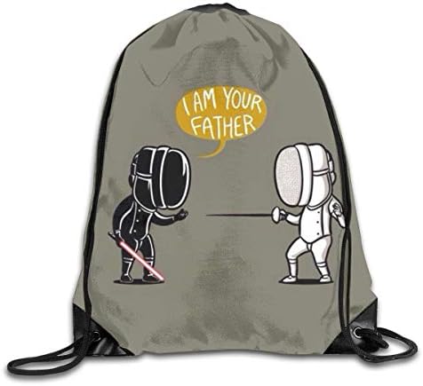 ghfghgfghnf Fencing Drawstring Backpacks Sport Leisure Bundle Backpack Beam Backpack Sport Gym Travelling Bag