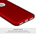 iPhone 7 Case Red,ANLI(TM) [Perfect Slim Fit] [Light Weight] Ultra Thin Soft Touch Flexible Protective Case Back Cover Bumper for Apple iPhone 7 4.7 inch