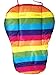 twoworld Baby High Chair Seat Cushion Liner Mat Pad Cover Rainbow Striped Water Resistant