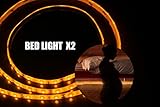 VILSOM Motion Activated Led Strip Light Kit Flexible Bedside Led Sensor Strip Light Led Strip Sensor Night Light with PIR Sensor for Closet,Kitchen Cabinets,Bedroom, Kids and Elder's Room(Dual sensor)