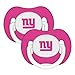New York Giants 2-pack Pink Infant Pacifier Set - 2014 NFL Baby Girl Pacifiers