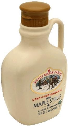 Shady Maple Farms Organic Dark Maple Syrup 32 Ounce. (Pack Of 3)