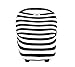 Baby Car Seat Cover- Breastfeeding Cover Nursing - High Chair - Shopping Cart - Baby Blanket Boys and Girls - Infinity Scarf - All-in-One Perfect Baby Shower Gift (Black&White Stripes)