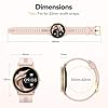AGPTEK-Smart-Watch-for-Women-13-Full-Touch-Fitness-Watch-with-Female-Health-Tracking-Heart-Rate-Monitor-Message-Notification-IP68-Waterproof-Outdoor-Sports-Smartwatch-for-Android-iOS-Phones AGPTEK Smart Watch for Women, 1.3'' Full Touch Fitness LW11 Watch with Female Health Tracking, Heart Rate Monitor, IP68…