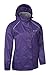 Mountain Warehouse Pakka Womens Rain Proof Waterproof Jacket Purple 10