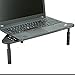 Mind Reader TRISTAND-BLK Stand Riser, Triangle Adjustable, Ventilated Metal for Computer, Laptop, Monitor, Black 3 Legthumb 4