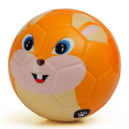Chastep Soft Toy Ball, Mini Training Foam Soccer for Toddlers and Kids Gift - Chowhound Squirrel