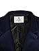 H2H Men's Solid Two-Button Center-Vent Sportcoat NAVY US M/Asia L (CMOBL014)