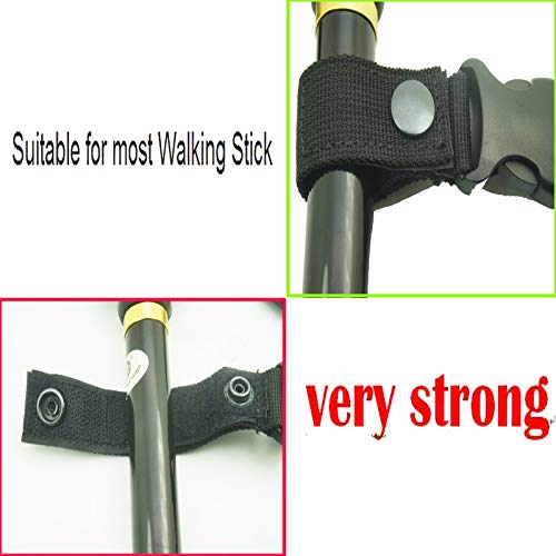 image for Pmsanzay Easy Fit Walking Stick Elastic Wrist Strap/Cane Crutch Pants 