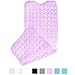 Yimobra Original Bath Tub and Shower Mat Extra Long 16 x 40 Inch, Non-Slip with Drain Holes, Suction Cups, Phthalate Free, Latex and Machine Washable Large Materials, Bathroom Mats Clear Purple