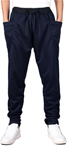 Angcoco Mens Casual Harem Jogging Pants Tracksuit Training Running Trousers