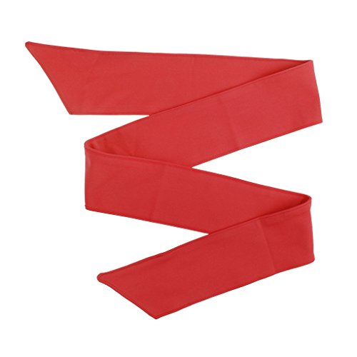 Dri- Fit Head Tie Tennis Headbands Hairband Sweatbands Wristbands Head Wrap Moisture Wicking Headwear for Running Working Out Athletics Boxing Sports