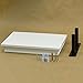 brightmaison White Crown Molding Floating Shelf Picture Ledge for Frames Book Display Décor with Concealed Metal Bracket for Stable Wall Mount