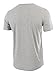 HETHCODE Men's Classic Comfort Soft Regular Fit Short Sleeve Henley T-Shirt Tee Heather Gray L