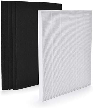 Gulongome Replacement True Hepa Filter + 5 Carbon Pre Filter or Winix 115115,Compatible with WAC5300, WAC5500, WAC6300, 5000, 5000b, 5300, 5500 Air Purifier