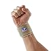 LP SUPPORT 703 - Wrist Support- Wrist Brace for Sport - Relief for Wrist Sprain and Strain - Neoprene Wrist Wraps- Adjustable Strap (Tan, S)