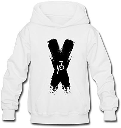 Masterookie Youth Jake Paul X Pullover Hood M White