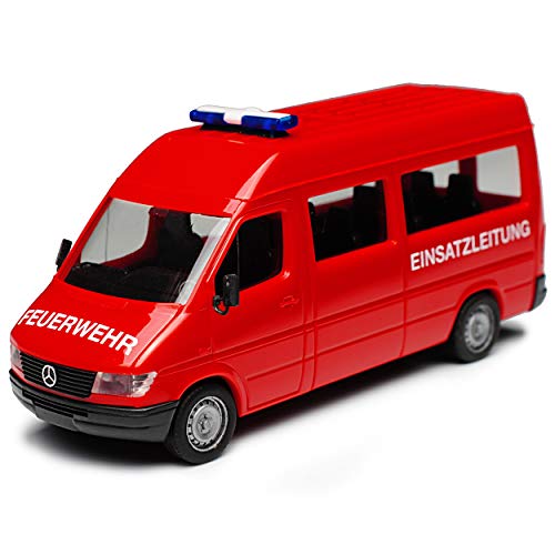 Mercedes-Benz Sprinter Bus Einsatzleitung Feuerwehr 1. Generation 1995-2006 H0 1/87 Herpa Modell Auto mit individiuellem… – Bild 3