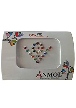 Anmol Virasat Multicolour Small Size Stone Bindis