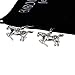Horse Earrings [Galloping/Prancing] Crystal Paved