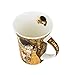 Carmani Art Gallery Gustav Klimt Kiss Beautiful Mug 350 ml, 12 Oz Tea Coffee Mug in a Gift Box