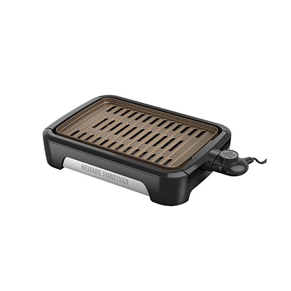 George-Foreman-Family-Size-GFS0090SB-Open-Grate-Smokeless-Grill-Black-90-Sq