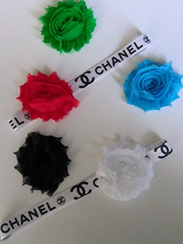 chanel baby headband