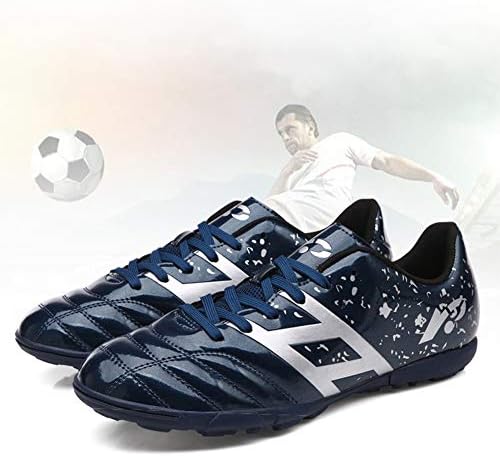 サッカーブーツユニセックスフットボールの靴ティーンエイジャーのトレーニングシューズアウトドアサッカースニーカー滑り止め摩耗防止サッカースポーツシューズ 黒 41 Tarunniketanpublicschool Com
