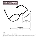 Stock Show Funny Cute Dog Cat Retro Fashion Sunglasses Glasses Transparent Eye-wear Puppy Cat Teacher Bachelor Cosplay Glasses Pet Photos Props for Small Dog Cat Costume