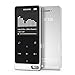 Mp4 Player, Ruizu Mp3 Player for Kids with FM Radio Touch Screen 8gb , Expandable Up to 64GB, Silver