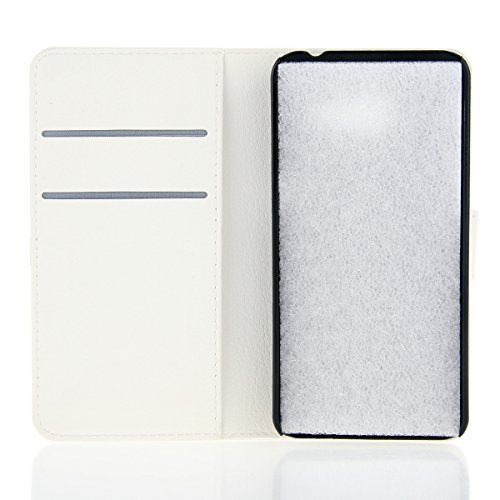 Scheam LG Q7 Case,[ Shock Absorbent ] Protection PU Leather Kickstand Wallet Cover Durable Flip Case LG Q7 Flower - Thumbnail 3