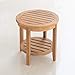 Cambridge Casual Indonesian Teak Arie, Round Side Table