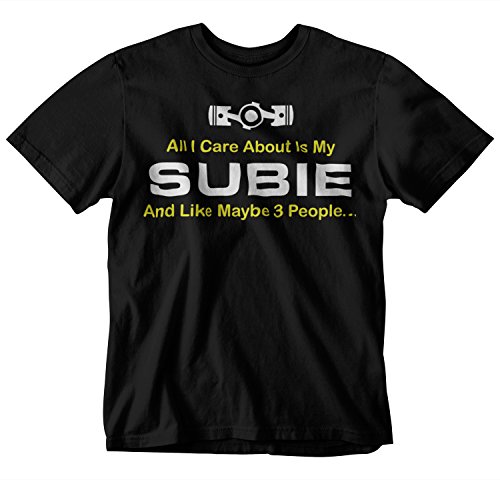 All I Care About is My Subaru T-Shirt (XXX-Large) Black