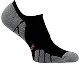 Vitalsox Tennis No Show Socks, Black, Small