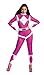 Disguise Women's Plus Size Pink Ranger Adult Costume, XL (18-20)