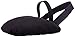 Capezio Canvas Pirouette Ii Dance Shoe, Black, Medium/8-9.5 M US