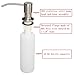 CAGON Kitchen Sink Soap Dispenser, Stainless Steel Dish Soap Dispenser 350ML/12 OZ Stainless Steel Built in Hand Lotion Pump by CagonLife